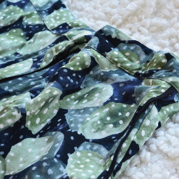 Topshop Cactus Print Shorts - Picture 5 of 7